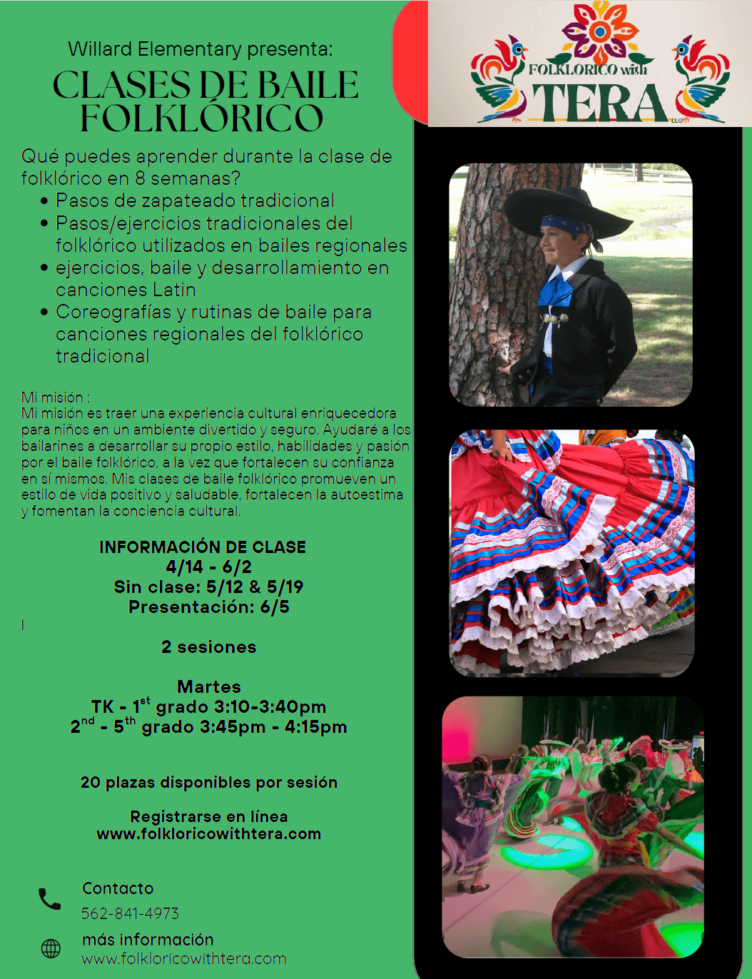 Folklorico with Tera Spanish Willard